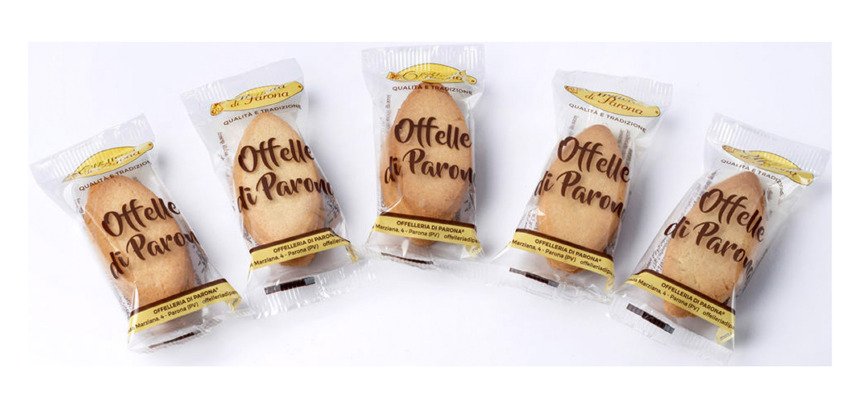 Offelle di Parona - biscotti al burro - monoporzione 30g - 50 pz