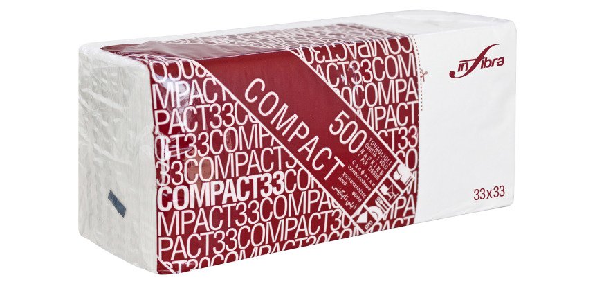 Tovagliolo monovelo 33x33 - pura cellulosa bianca - 5000 pz