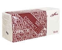 Tovagliolo monovelo 30x30 - pura cellulosa bianca - 7000 pz