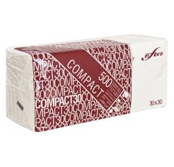 Tovagliolo monovelo 30x30 - pura cellulosa bianca - 7000 pz