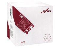 Tovagliolo in pura cellulosa, bianco, 2 veli, 38x38 - 1800 pz