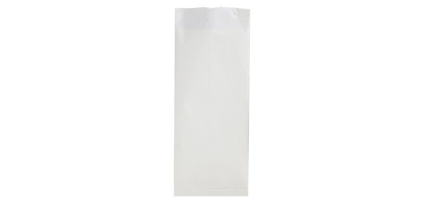 Busta portaposate in pura cellulosa bianca - 1000 pz