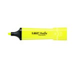 Evidenziatori con fusto piatto Bic Highlighter gialli 12 pezzi