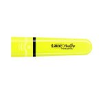Evidenziatori con fusto piatto Bic Highlighter gialli 12 pezzi