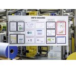 Durable Cornice Espositiva Duraframe® Magnetic A4 Argento 5 Unità