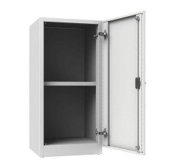 Armadio Ufficio Monoblocco anta intera 1 ripiano l x p x h 45 x 45 x 95 cm