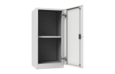 Armadio Ufficio Monoblocco anta intera 1 ripiano l x p x h 45 x 45 x 95 cm