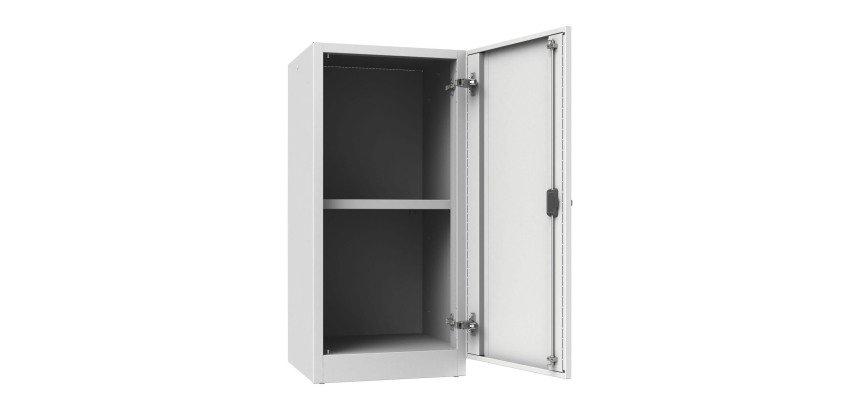 Armadio Ufficio Monoblocco anta intera 1 ripiano l x p x h 45 x 45 x 95 cm