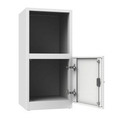 Armadio Casellario Monoblocco 1 anta singola 1 ripiano parte alta a giorno l x p x h 45 x 45 x 95 cm