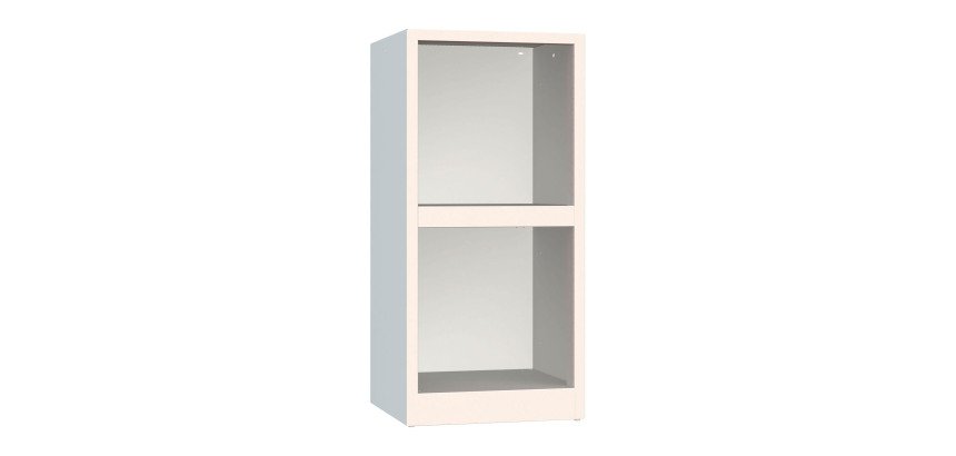 Armadio Ufficio Monoblocco a Giorno 1 ripiano l x p x h 45 x 45 x 95 cm