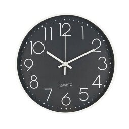 En_orologio nero/bianco 30,5 cm