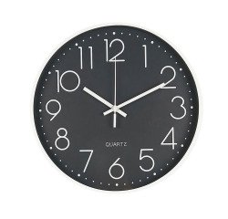 En_orologio nero/bianco 30,5 cm