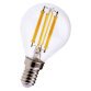 Lampadina LED a filamento Minisfera, 6W, E14