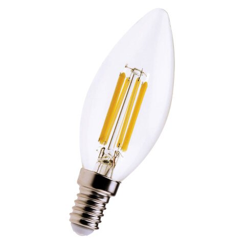 Lampadina LED a filamento Candela, 6W, E14