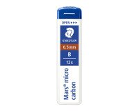 Mine Mars Micro Carbon 0,5 mm B Staedtler 12 mine