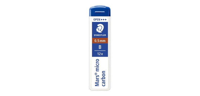 Mine Mars Micro Carbon 0,5 mm B Staedtler 12 mine