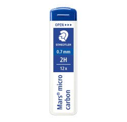 En_mine staedtler 0.7 mm 2h 12 pz