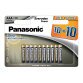 Multipack 20 pilas alcalinas AAA/LR3  10+10  GRATIS Everyday Power Panasonic