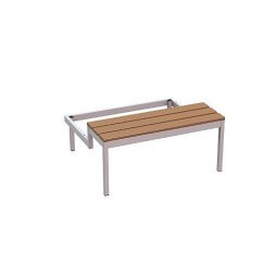 Panca portante con scalino 3 posti l x p x h 120 x 81.5 x 42 cm