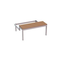 Panca portante con scalino 3 posti l x p x h 120 x 81.5 x 42 cm