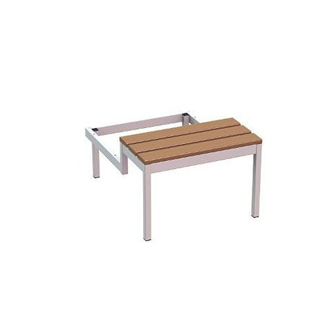 Panca portante con scalino 2 posti l x p x h 81 x 81.5 x 42 cm