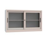 Armadio Ante Scorrevoli Vetrate smontato 1 ripiano l x p x h 150 x 45 x 88 cm