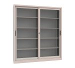 Armadio Ante Scorrevoli Vetrate smontato 4 ripiani l x p x h cm