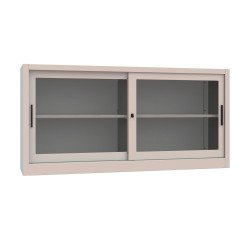 Armadio Ante Scorrevoli Vetrate smontato 1 ripiano l x p x h 180 x 45 x 88 cm