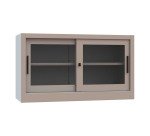 Armadio Ante Scorrevoli Vetrate 1 ripiano smontato l x p x h 120 x 45 x 68 cm