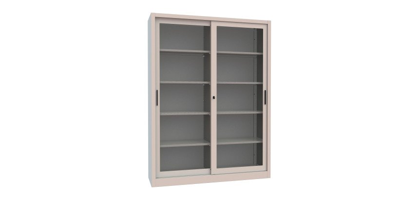 Armadio Ante Scorrevoli Vetrate smontato l x p x h 150 x 45 x 200 cm