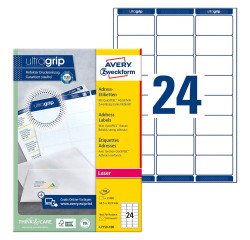 QuickPEEL Etiquette d'adresse 63,5 x 33,9 mm