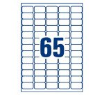 Etiquette d'adresse, 38,1 x 21,2 mm