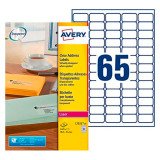 Etiquette d'adresse, 38,1 x 21,2 mm