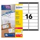 QuickPEEL Etiquette d'adresse 99,1 x 33,9 mm