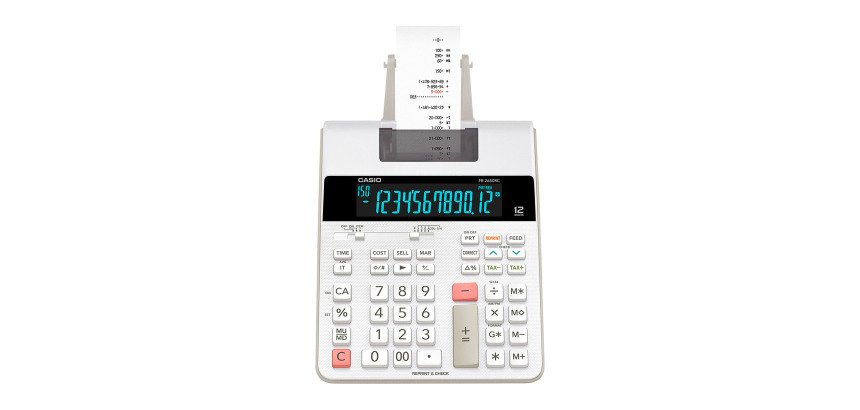 Calcolatrice scrivente Casio FR-2650RC colore bianco