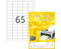 Etiquette universelle, 38,1 x 21,2 mm, blanc