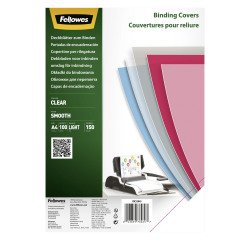Copertine rilegatura PET Trasparente 150 micron conf. 100