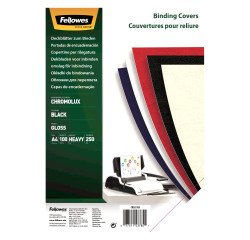 Cf 100 Copertine lucide Chromo A4 nero