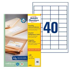 Étiquette multi-usage recyclée Home Office