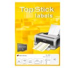 Etiquette universelle, 48,5 x 25,4 mm, blanc