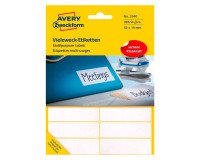 Etiquette multi-usage, 62 x 19 mm, blanc