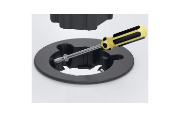 Prise electrique encastrable Versadot Cable diamètre 80 mm + 3 trous passe-câbles