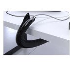 Organizador de cables Zipi negro largo 150 cm con cremallera