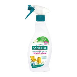 Sanytol White Flowers Scented Disinfectant Textile Deodorant - 500 ml Spray