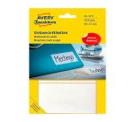 Etiquette multi-usage, 98 x 51 mm, blanc