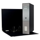 Registratore con custodia Esselte Dox prot dso 8cm colore grigio chiaro