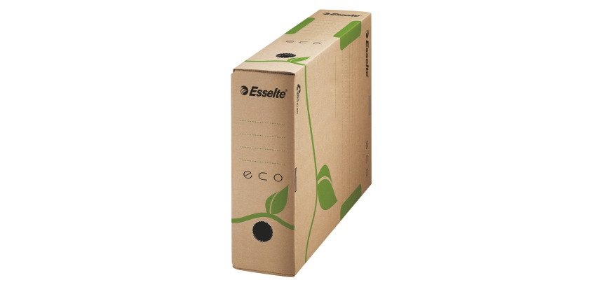 Scatola archivio EcoBox Esselte dorso 8 cm