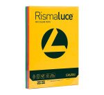 Carta Rismaluce - A4 - 200 gr - mix 8 colori - Favini - conf. 125 fogli
