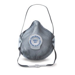 Respiratore FFP2 con valvola Moldex Smart-Active 243501, 10 unità