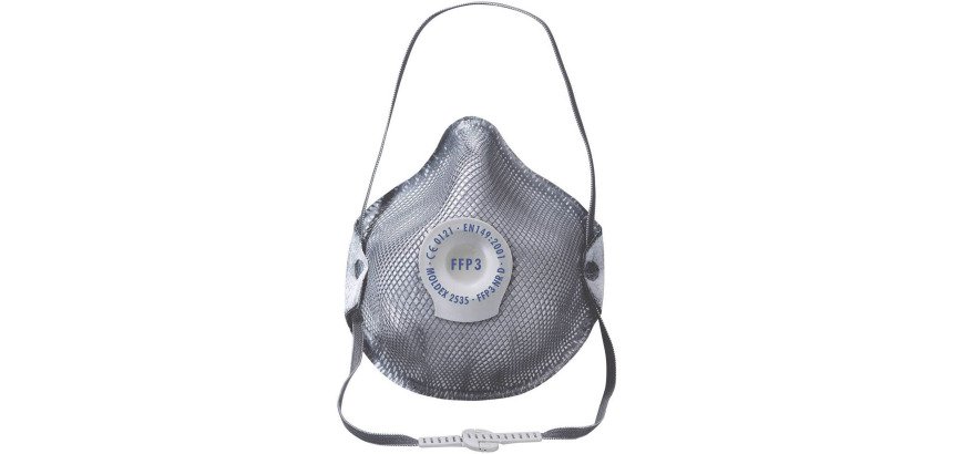 Respiratore FFP3 con valvola Moldex Smart-Active 2535, 10 unità